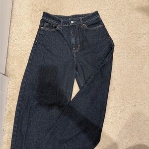 Women’s Barrel Raw Denim Jean